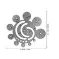 thumbnail image 2 of Shisuyan Modèle d'Angle Rond Gris 1Pcs Outil de Mesure, 2 of 8