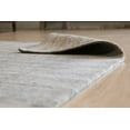 thumbnail image 4 of Hand-knotted Wool Aluminium Grey Contemporary Transitional Mirage Rug, 4 of 4