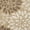 Brown/Cream, variant on JONATHAN Y SANTA MONICA 4' Square Area Rug, Zinnia Floral Textured Weave - Brown/Cream, SMB110I-4SQ