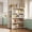 White, variant on 72"H Adjustable Pantry Shelves, Metal Shelving Unit for Garage, 5-Tier Steel Shelving Rack for Kitchen, Pantry, Closet, Laundry 35.96" W x 15.96" D, White