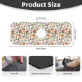 thumbnail image 2 of Pofeuu Mushrooms Print Splash Guard for Sink Faucet Sink Gadgets-Splash Guard Behind Faucet Drip Catcher for Kitchen, Bathroom,Sink Mat, 2 of 7