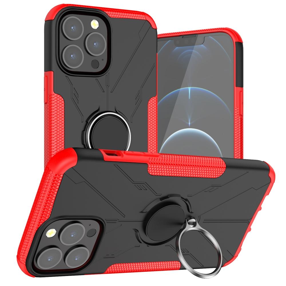iPhone 13 Pro Shockproof Cell Phone Case with Builtin Rotating Holder