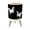 Color 4, variant on Small Trash Can with Lid Black Bear Two Cubs Forest Realistic Wildlife 1.8 Gallon Dog Proof Trash Can Round Garbage Can Waste Bin Wastebasket for Bathroom Bedroom Living Room