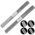 thumbnail image 2 of 4-Way Wood Rasp File 2pcs Steel Hand File Durable Wood Rasp Set Half  Flat and Needle Files Easy to Use Sharping Tools for Wood Metal Woodworking, 2 of 10