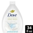 thumbnail image 2 of Dove Care and Protect Daily Use Antibacterial Hand Soap, 34 fl oz, 2 of 8