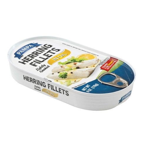 Pampa Herring Fillets in Oil, 6 oz