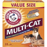 Arm & Hammer Multi-Cat Strength Clumping Cat Litter, Fresh Scent