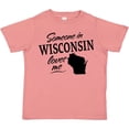 thumbnail image 3 of Inktastic Someone in Wisconsin Loves Me Boys or Girls Toddler T-Shirt, 3 of 5