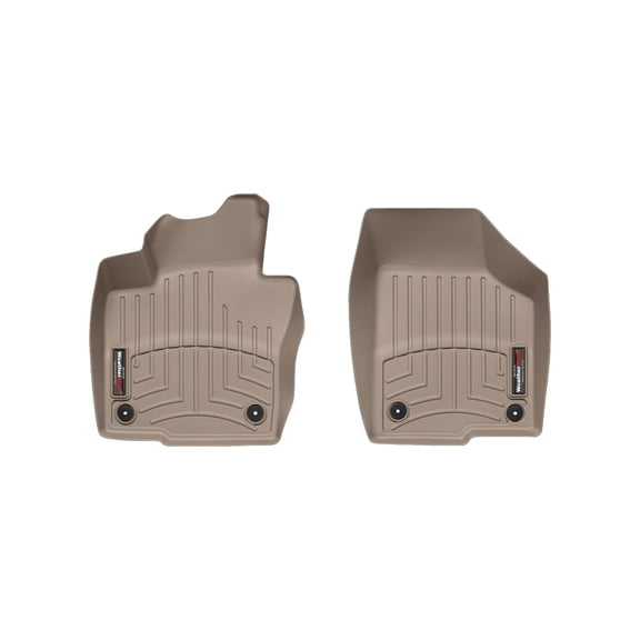 WeatherTech Custom Fit FloorLiners compatible with VW Jetta, Jetta GLI, Beetle - 1st Row (Driver & Passenger), Tan