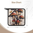 thumbnail image 3 of Xecao Cute Forest Mushrooms for Silicone Trivet Mats - Heat Resistant Pot Holders, Multipurpose Non-Slip Hot Pads, 3 of 8