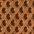 thumbnail image 1 of Ahgly Tapis de Zone Carré Transitionnel Néon Orange Lavable en Machine, 4 Pieds Carré, 1 of 7