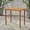 Teak, variant on Outdoor Minimalist Acacia Wood Rectangle Bar Table Dark Gray Finish Weather-Resistant Bar Height Easy Assembly Patio Table