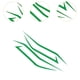 thumbnail image 3 of Pegatinas para faros de motocicleta resistentes a la intemperie con rayas curvas y rayas para coche. Verde reflectante, 3 of 9