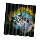 thumbnail image 4 of Inicio Baño Decoración Cortina De Baño A Prueba De Moho Cortina De Conjunto Transparente Con Gato Baoblaze Cortina de la ducha, 4 of 4