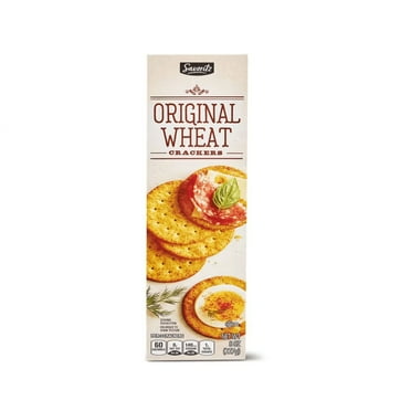 Savoritz - Wheat Entertainment Crackers - Perfect Pairing for Charcuterie Delights | 8 Ounce