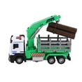 thumbnail image 2 of Logging Truck Toy with Light Music Effect, Log Vehicle Model for Children Kids 1:32, 2 of 7