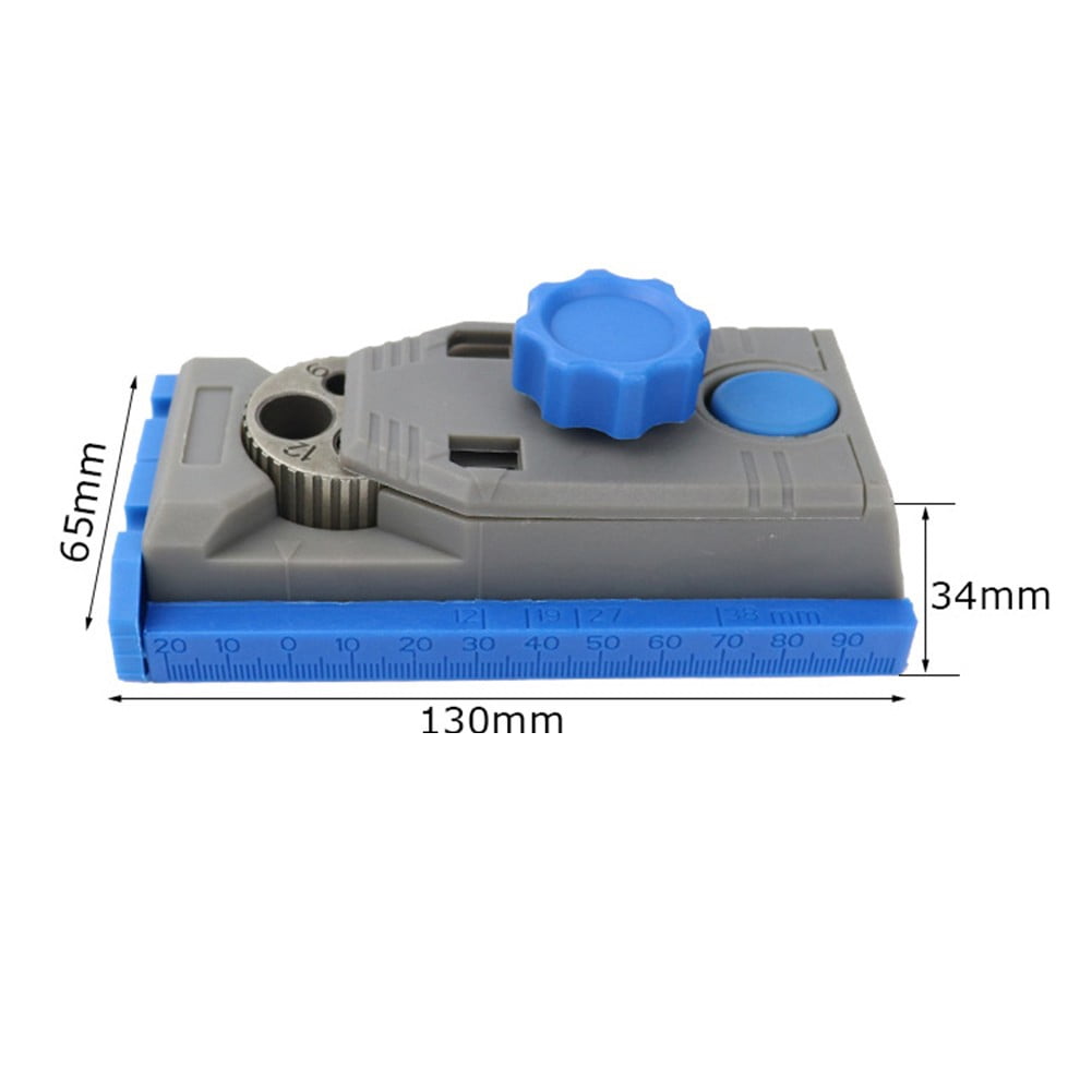 Woodworking Pocket Hole Jig Drill Locator Pilot Wood Drilling Dowelling Hole