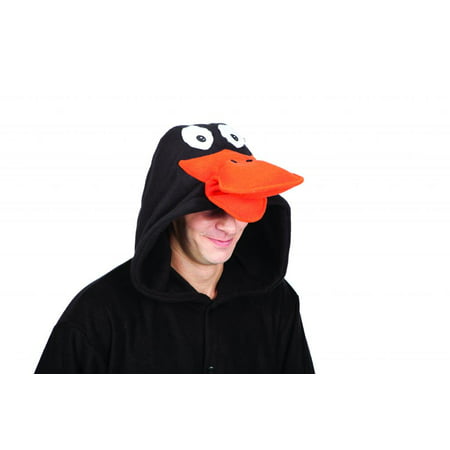 Black Duck Laffy Adult Funsie Costume