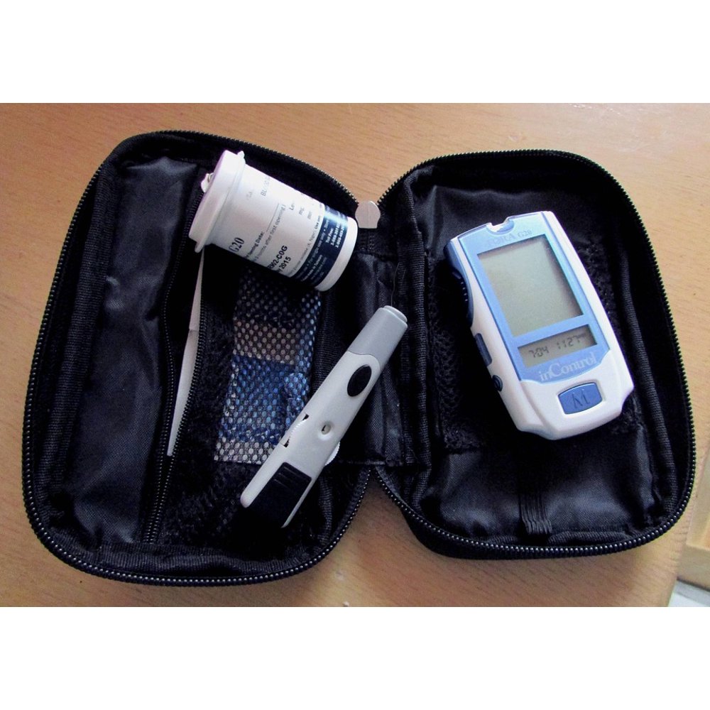 Diabetes Finger Diabetic Monitor Sugar Blood20 Inch By 30 Inch Laminated Poster With Bright