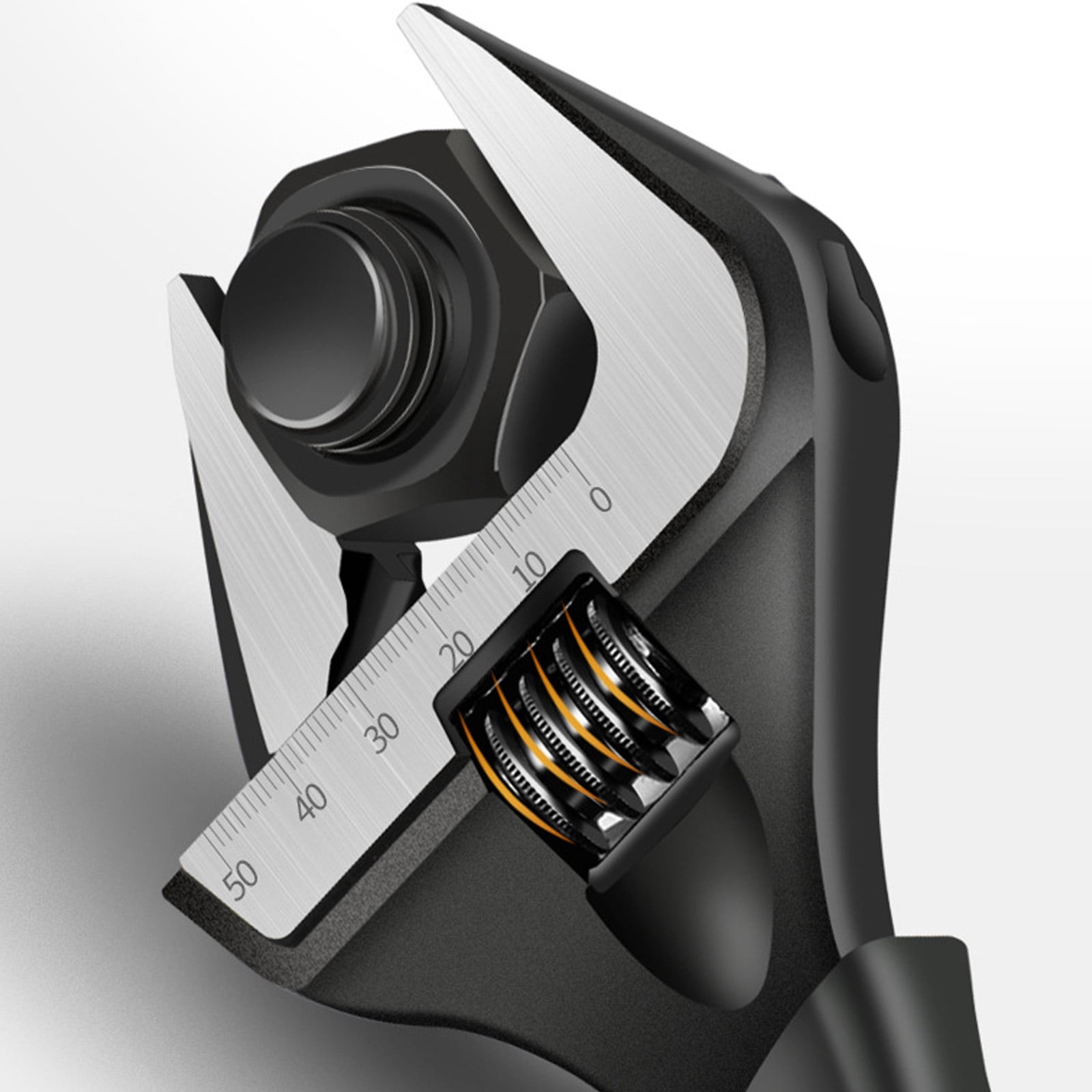 Adjustable Wrenches with Oversized Opening for Furniture Assembly and Household Maintenance Tasks