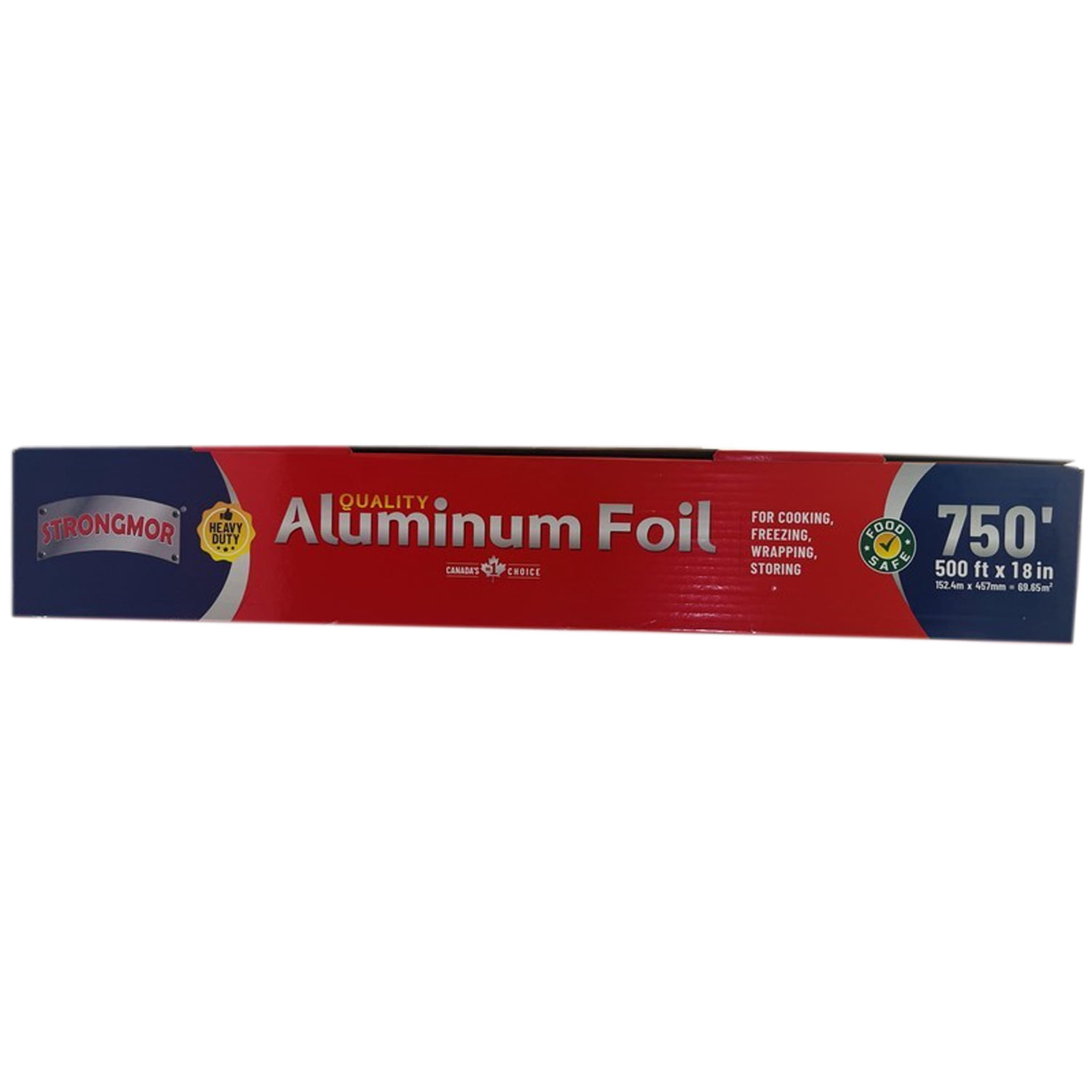 Strongmor Aluminum Foil Heavy Duty 500ft X 18 In (Pack of 2)