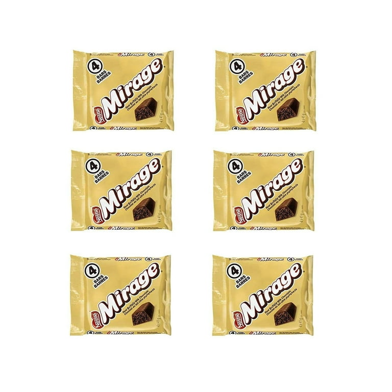 Nestle Mirage Chocolate Bar 4x41g, 6-Pack {Imported from Canada