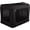 Black, variant on PETMAKER Soft Dog Crate with Divider Panel - Collapsible Dog Crate for Medium Dogs (Black)
