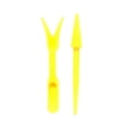 thumbnail image 1 of Jinsinto Plastic Portable Gardening Tool Set - Spreader and Dibbler (Yellow, 2 Pieces) Exquisite Craftsmanship Length 15cm, 1 of 5