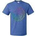 thumbnail image 3 of Inktastic Pi Day Pi Numerals in Rainbow Spiral T-Shirt, 3 of 5
