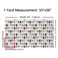 thumbnail image 3 of Castle Fairy Cartoon Animal Fabric by the Yard 1 Yard,Cats Paw Print Home Decor Fabric by the Yard,Kawaii Pets Room Decor Fabric by the Yard,Super Cozy Cute Room Decor, 3 of 6