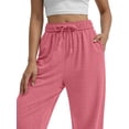 thumbnail image 2 of Sundazz Baggy Sweatpants for Women High Waisted Workout Joggers Comfy Sweat Pants with Pockets, XS-XL, 2 of 9