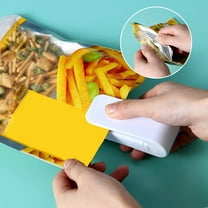 100Fens Mini Bag Sealer Chips Bag Sealer - Bag Sealer Heat With Magnet Portable Mini Sealing Machine To Reseal Plastic Bags Keep Snacks Fresh