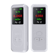 thumbnail image 5 of 3X Geiger Counter Nuclear Radiation Detector Personal Dosimeter X γ β-Rays Detector Radioactive Tester Alarm-White, 5 of 5
