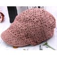 thumbnail image 6 of CoCopeaunts Sun Hat Beach Hat Slouchy Beanie with Brim Cutout Spring Skull Cap w Brim Visor Comfortable Women Hats with Brims, 6 of 8
