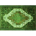 thumbnail image 1 of Ahgly Company Indoor Rectangle Medallion Green Traditional Area Rugs, 2' x 4', 1 of 1