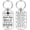 Silver, variant on 2026 Graduation Gifts for Women Men Him Her - The Adventure Begins Class of 2026 Graduate Keychain for Boys Girls