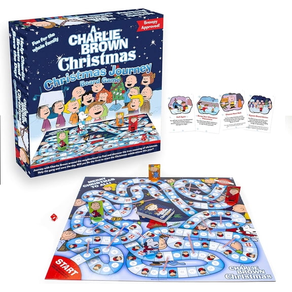 Game - Peanuts Charlie Brown Christmas Board Game 97004