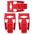 thumbnail image 1 of AURARMLET 3Pcs Heavy Duty Packaging Tape Dispenser Red Lightweight Low Noise Tape Applicator, 1 of 6