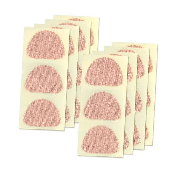 TELOLY 5 Sheets Toe Protectors Foot Protective Sticker Shoe Inserts Moleskin Blister Too Big Shoes Pad