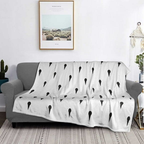 Jojo - Bruno Bucciarati Pattern Flannel Blanket Funny Ultra-Soft Micro Warm Throw Blanket Fleece Blanket Interesting Gift 50"X40"