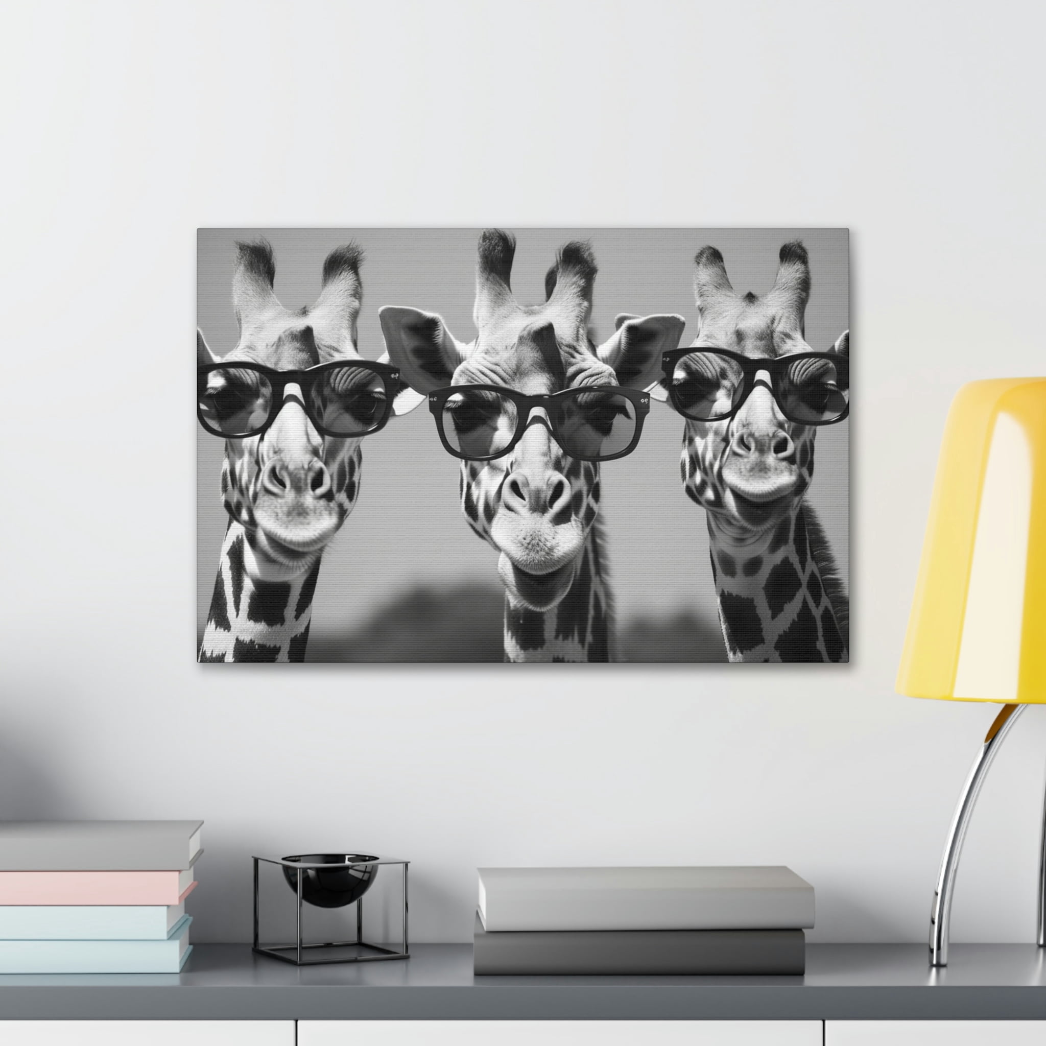 Giraffe Art for Office, Living Room, Wall Decor, Wall Art, Custom ...