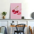 thumbnail image 3 of Cherry Disco Ball Decor Preppy Hot Pink Disco Ball Wall Art Trendy Retro Y2K Wall Decor Preppy Room Decor Aesthetic, Y2K Room Decor Pink Room Decor Preppy Dorm Decor Unframed, 3 of 3