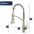 thumbnail image 4 of Karran Usa Kkf215 Alston Touchless 1.8 GPM Single Hole Kitchen Faucet - Bronze, 4 of 6