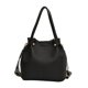 thumbnail image 5 of Bolso tipo cubo para mujer, ligero, ajustable, con correa para el hombro, de PU Negro, 5 of 9