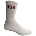 thumbnail image 2 of Yacht & Smith Wholesale Bulk Mens Crew Socks, Cotton Big And Tall Plus Size Socks Size 13-16, 2 of 6