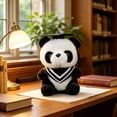 thumbnail image 5 of SPOORYYO Graduation Panda Plush Toy with Cap Cute Soft Stuffed Animal Gift for Graduates Students Keepsake, 5 of 6