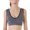 Black, variant on Women's Plus Size Sports Bra Activewear Cami Tops Vest for Yoga Bra