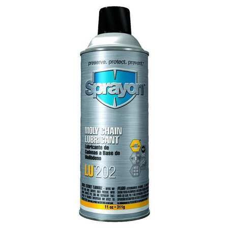 SPRAYON SC0202000 Moly Chain and Pin Lubricant, Aerosol, 11