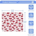 thumbnail image 5 of GZHJMY Valentine's Day Love Heart Washcloths 6 Pack, Highly Absorbent Soft Cotton Baby Washcloths Fingertip Towels, 12 x 12 Inch, 5 of 7