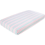 Ideal Baby By The Makers of Aden + Anais Girl Muslin Crib Sheet Pretty Sweet -- 1 Sheet